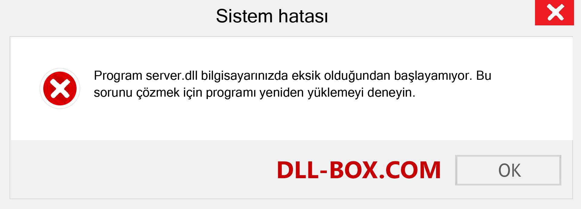 server.dll dosyası eksik mi? Windows 7, 8, 10 için İndirin - Windows'ta server dll Eksik Hatasını Düzeltin, fotoğraflar, resimler